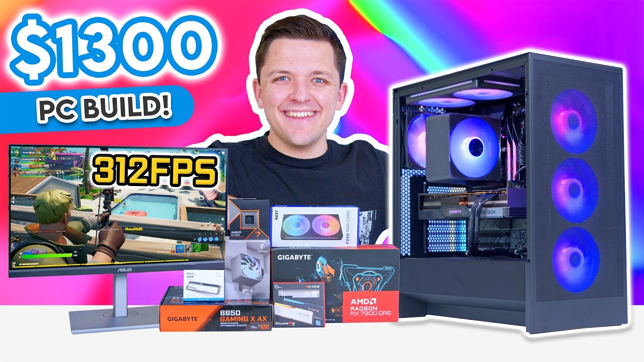 その他 GAMING PC MID BUILD Best $1300 Gaming PC Build Right Now! 🚀 [ft. RX 7900 GRE & NZXT