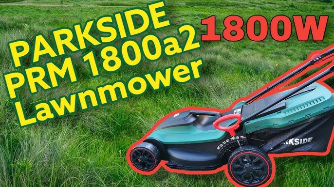 Parkside A1 Lawn - mower YouTube - unBoxing Lidl PRM - 1300 Electric
