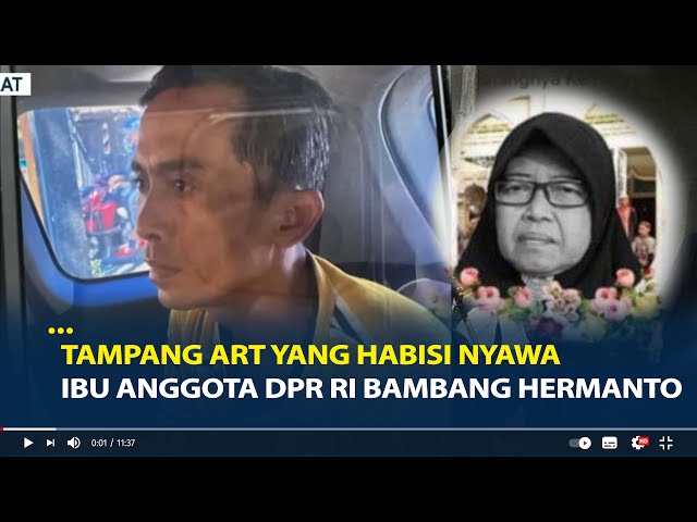 Tampang ART yang Habisi Nyawa Ibu Anggota DPR RI Bambang Hermanto class=