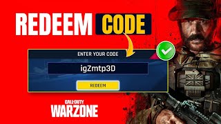 How to Redeem a Code in Warzone on PC | Use Redeem Code in Warzone | Claim Points in Warzone