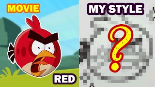 How To Draw Angry Birds Red Step By Step Beginner Guide Easy | Drawing Tutorial