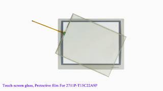 2711P-T15C22A9P Touch Screen, Protective film for PanelView Plus 7 – Performance Terminals 1500