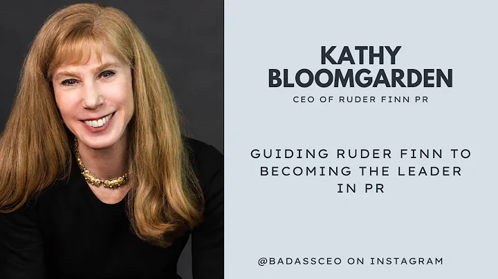 How Female CEO Kathy Bloomgarden Is Guiding Ruder ...