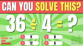 Can You Pass This Grade 2 Math Quiz 🧠 | Easy, Medium, Hard, Impossible | Safe Place