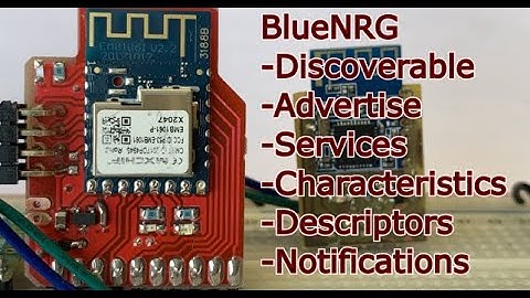 EMB1061/MXCHIP/BlueNRG Full Programming Demo