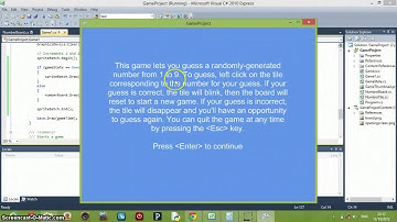 Beginging game programming with C# - Project Increment 2