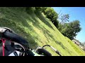 Parachute behind quad