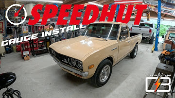 1978 Datsun 620 - Speedhut Gauge Install