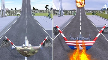 Level 1 vs Level 99999 - Sling Plane 3D