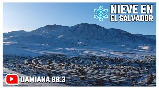 ❄️Nieve en El Salvador Región Atacama Chile. 🌨️Invierno en el Desierto.