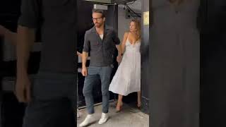 Ryan Reynolds And Blake Lively Spotted Leaving Screening Of Taylor Swift Short Film At Tff In Nyc