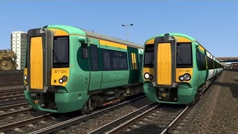 Driving The Class 377 And 375 In Train Simulator Ft. Enhancement Pack Review!