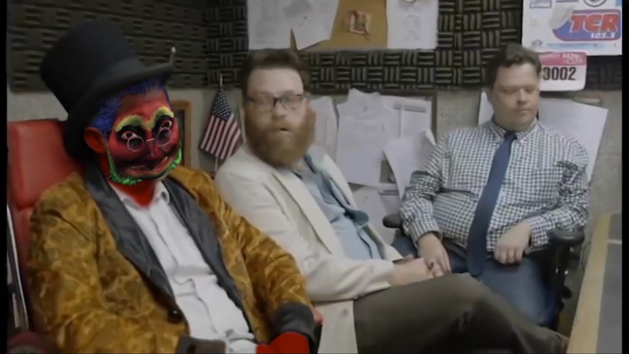 MBMBaM show but it's just the costume insults to Toucan Dan