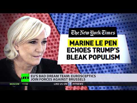 ‘We’re fighting against EU, not Europe’: Le Pen & Salvini join forces before EU elections
