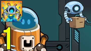 Idle Space Miner - Idle Cash Mine Simulator - Gameplay Walkthrough Part 1 (iOS, Android)