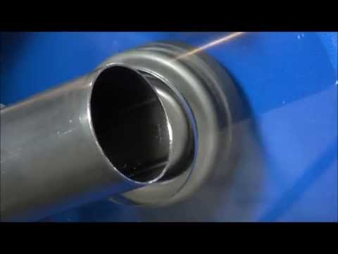 RDM-2009 Tube Deburring Machine | 2.50" Tube Deburr with RDB-4000 Series Head
