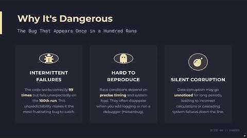 Parallel computing Race condition