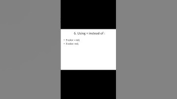 Top 5 CSS Mistakes Beginners ALWAYS Make! Fix These Common CSS Bugs Fast! #css #error #csserror