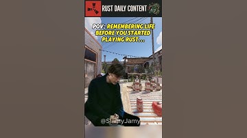 What did you play before Rust? #shorts   #rust  #rustshorts  #gaming  #funny