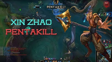 Xin Zhao 1v5 Pentakill Montage 2017 [LOL MHP GAMING]