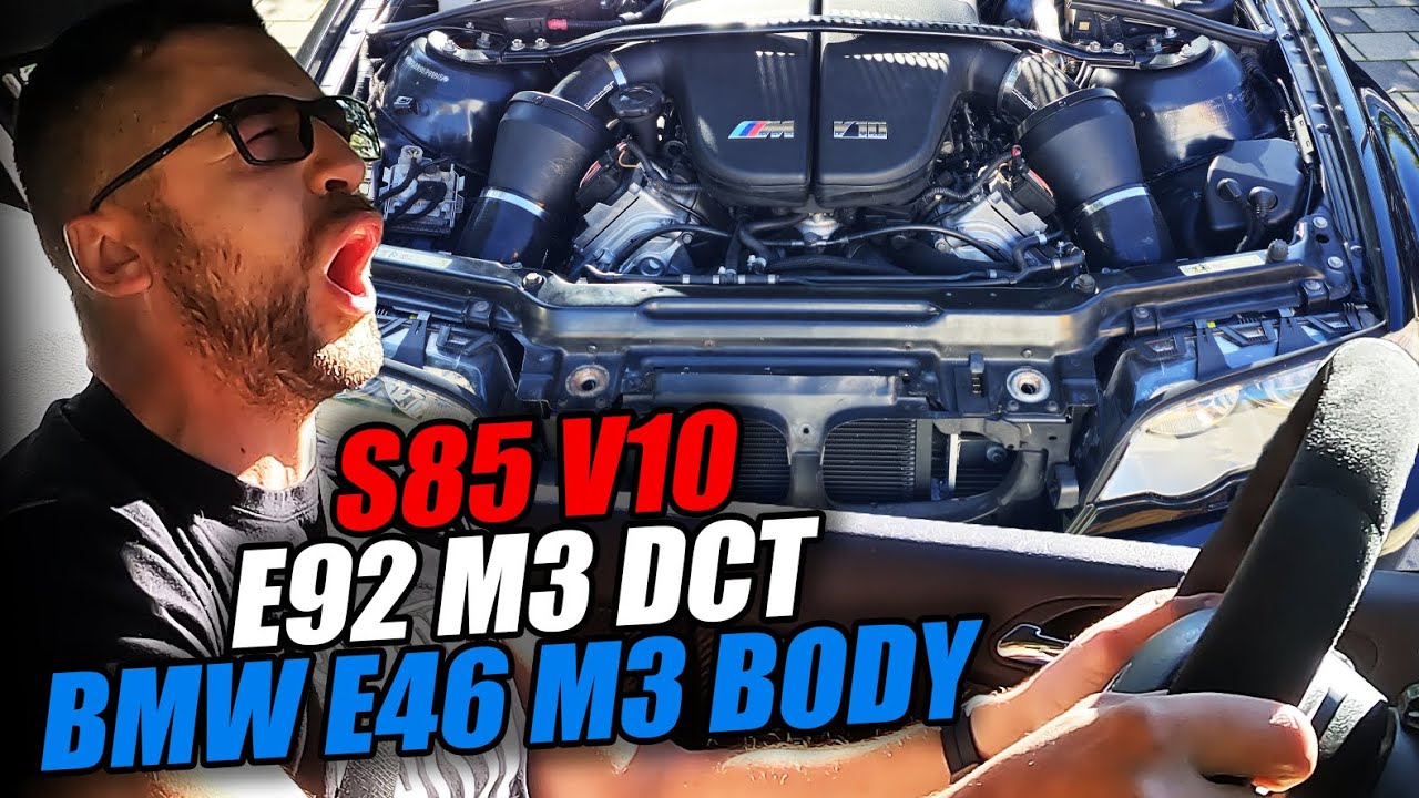 This Is The World's Only V10-Powered BMW E46 M3 With A DCT