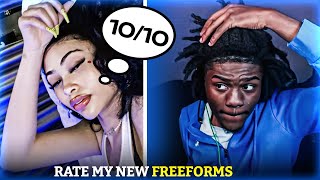 I Got Girls On The Internet To Rate My New Freeforms *Funny Asl😭*