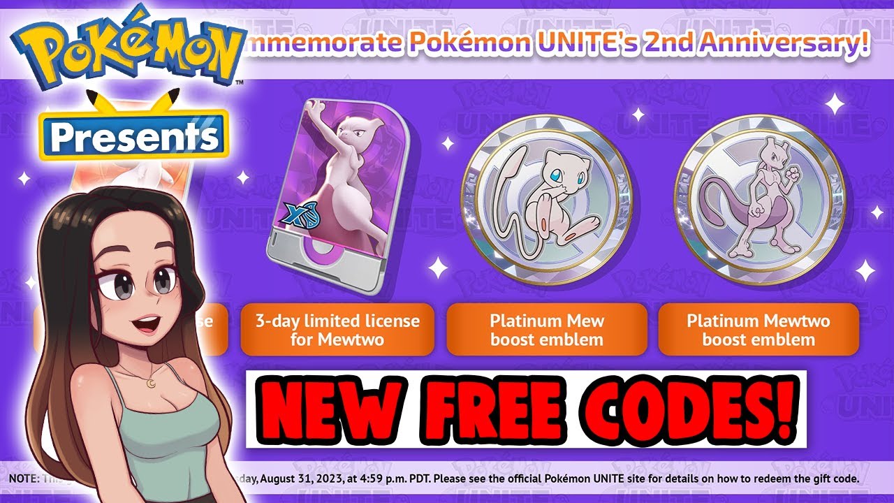 POKEMON UNITE NEW GIFT CODES POKÉMON UNITE NOVOS CÓDIGOS DE PRESENTE -  Vídeo Dailymotion