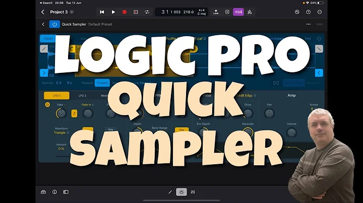 Apple Logic Pro for iPad - Tutorial 24: Introduction to the Quick Sampler