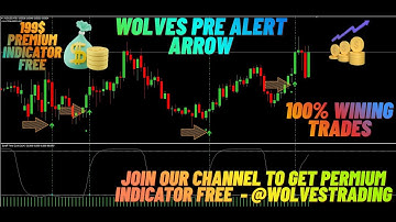 WOLVES PRE ALERT ARROW PREMIUM INDICATOR FREE ACCESS  Free Download# MT4#MT4binaryoptionsIndicator