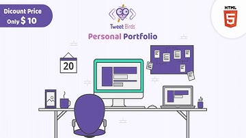 Tweetsbird - Personal Portfolio HTML Template | Themeforest Website Templates and Themes