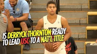 Is Derryck Thornton Ready To Lead Usc To A Natl Basketball Championship Proof Is At The Drew League
