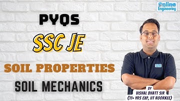 1. Soil Properties || Soil Mechanics || SSC JE PYQs || Vishal Bhatt Sir #sscje2023 #sscjepyq