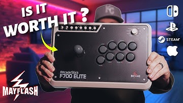 HOW BAD Is Input Delay on a Bluetooth Fight Stick ? Mayflash F700 Elite Review