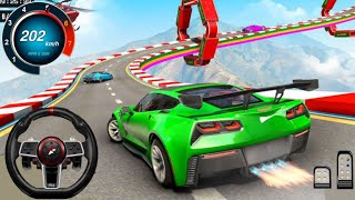 Car Stunt Mega Ramp Master Simulator - Impossible Sport GT Car Racing 3D - Android GamePlay Level 3