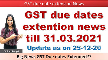GST Annual return 9/9C Due date extension till 31-03-2020. News confirmed ??
