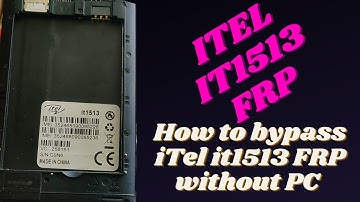 How to do iTel it1513 FRP bypass without computer and SIM(TrickGSM)