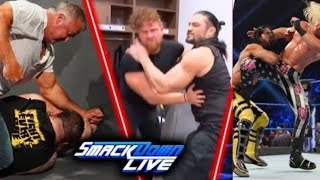 عرض سماك داون لايف 6/8/19 ومعرفه رومان رينز من الذي يحاول قتله WWE smackdown live