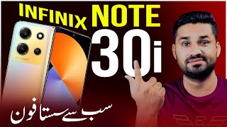 Infinix Note 30i - First Look With 8GB+256GB | Price , Specs , Camera , Review #infinix