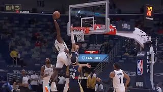 Jeff Green Poster Dunk On Jaxon Hayes Against Pelicans