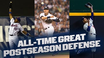 Amazing All-Time Postseason Fielding (HR robberies, crazy throws, more!)