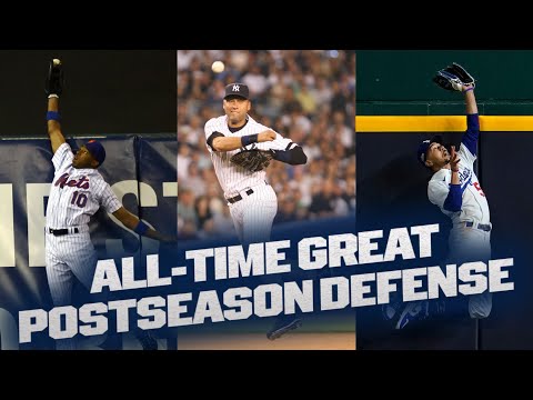 ULTIMATE Postseason defense MIXTAPE! (HR robberies, crazy throws, more!)