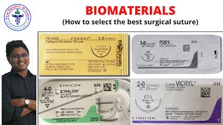 Biomaterials (SUTURES) | General Surgery | Lecture 07 screenshot 2
