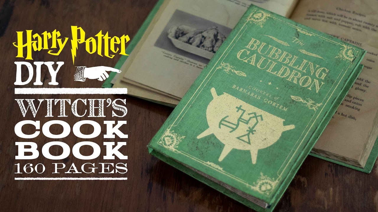 Download Harry Potter Cookbook Diy The Bubbling Cauldron Harry Potter Inspired Youtube