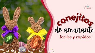 Conejitos de Amaranto / Pascuas #reposteandoconsarita