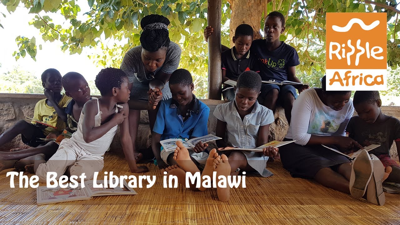 Library and literacy in rural Malawi - Ripple Africa - YouTube