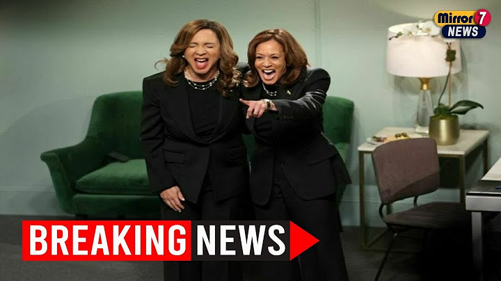 Kamala Harris Appears on 'SNL' with Maya Rudolph in Pre-Election Cold Open