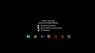 Suraj jaiswar | vfx texture & lookdev showreel - 2022