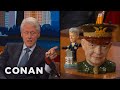 President Bill Clinton Gifts Conan A Bobblehead