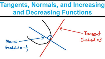 Tangents and Normals - Year 1 Differentiation - Edexcel A Level Maths