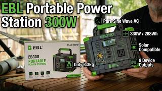 EBL Portable Power Station 300W FULL REVIEW – BEST BUDGET POWER STATION? 🤔